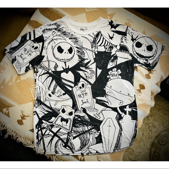 Disney Tops - Nightmare before Christmas T-shirt
